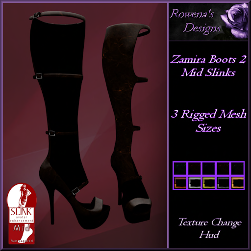 {RS} Zamira Boots 2 Mid Slink Ad